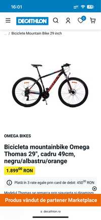 Bicicleta Omega - roti 29