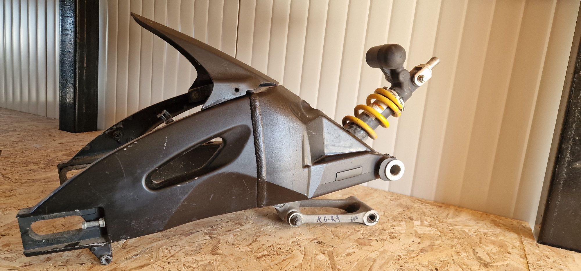 Cadru cu acte  Suzuki GSXR 600 2006 2007  bascula STVA