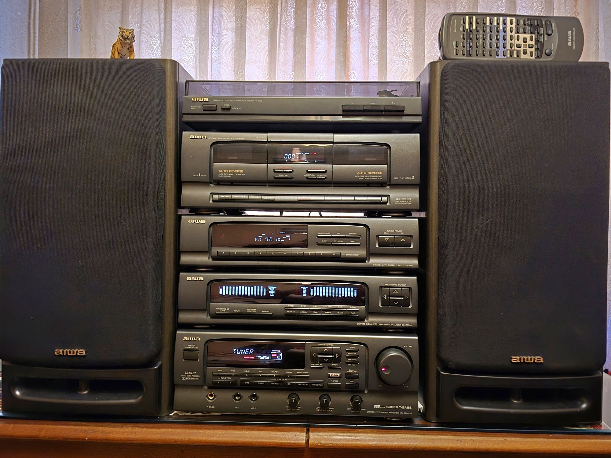 Aiwa MX-Z7000M. Un monstru Hi-Fi. Cap serie. Frumusețe audio !