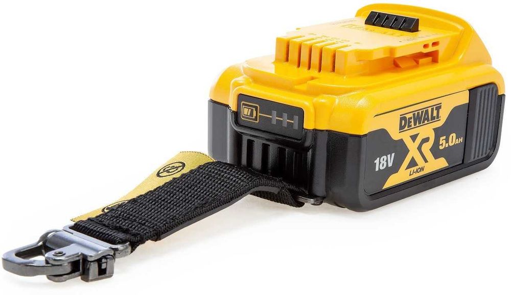 Батерия DeWALT Lanyard Ready DCB184LR-XJ, 18 V, 5.0 Ah