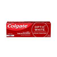 Colgate Optic White Stain Fighter, отбеливающая зубная паста, чистый м