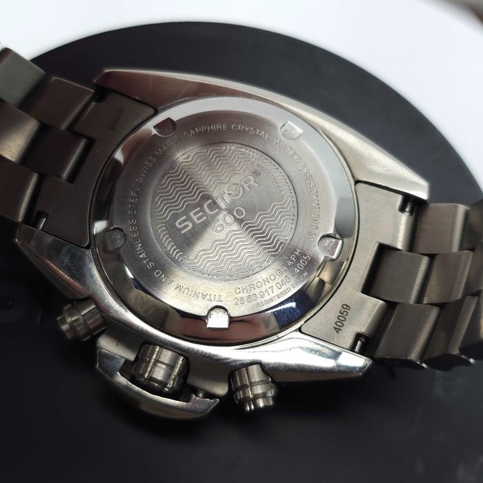 Sector 600 - 2653917045 - Cronograph Titanium  - Amanet FRESH Galati