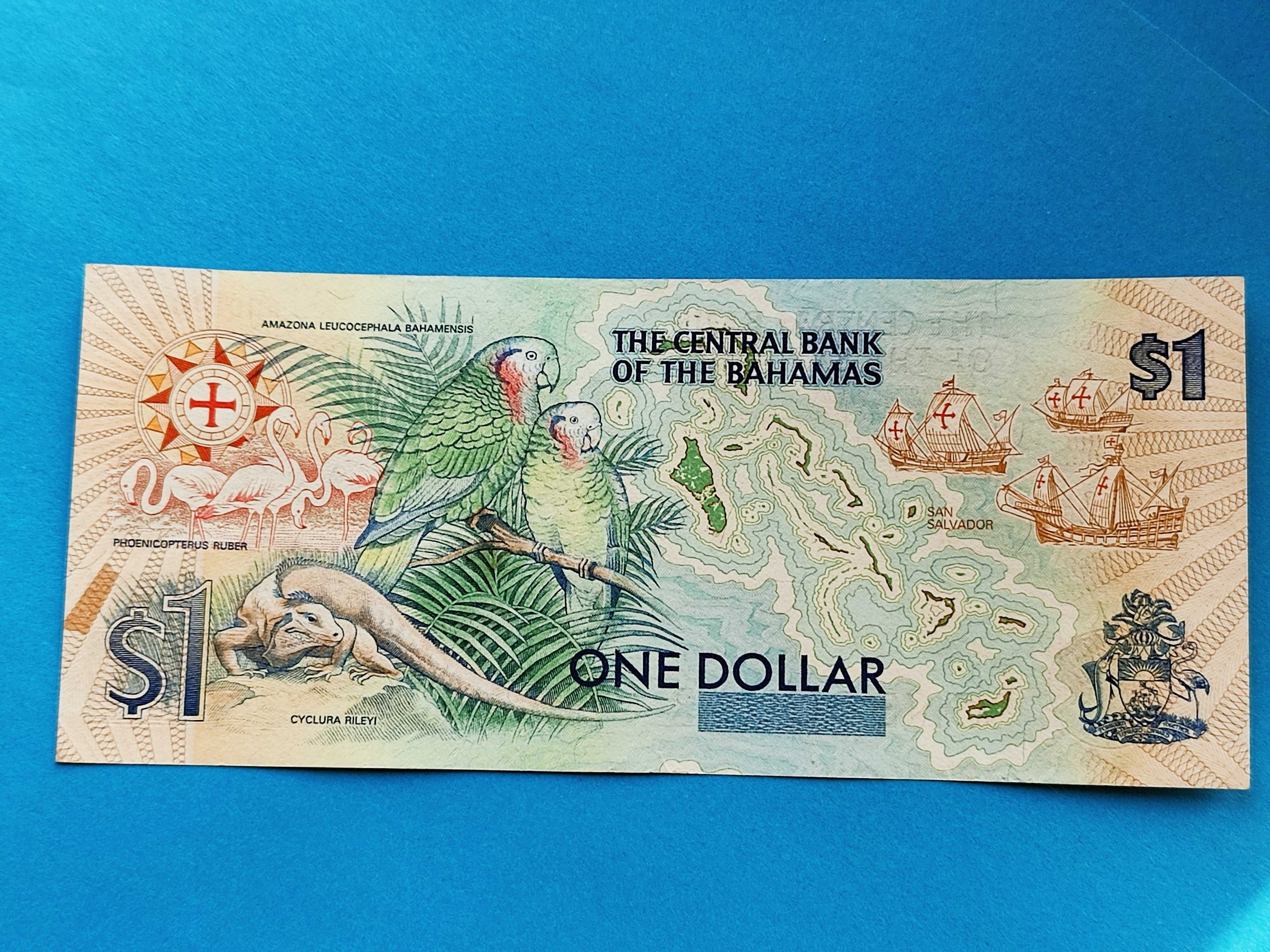1 Dollar 1992 ( Christopher Columbus) -Bahamas-UNC-RARA!