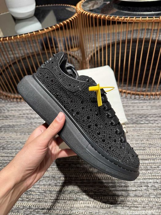 Alexander McQueen Black Stones Мъжки Обувки 43EUR + Кутия