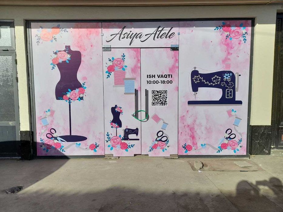 Баннер ва оракал, штендер, паук. Барча реклама хизматлари.