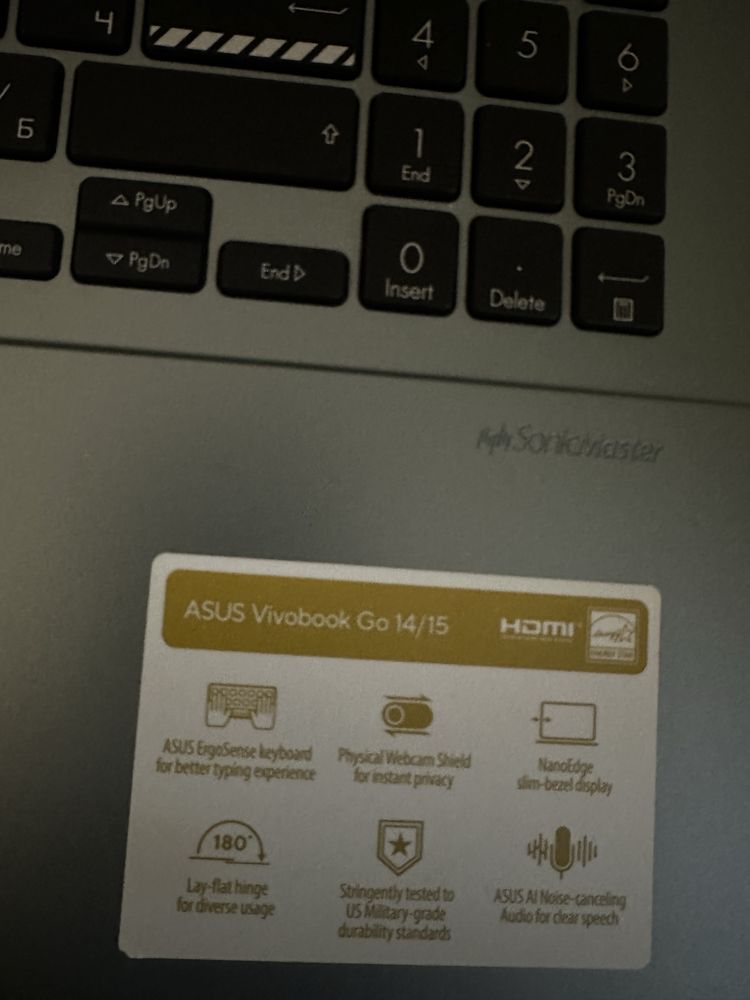 Лаптоп ASUS Vivobook go 15