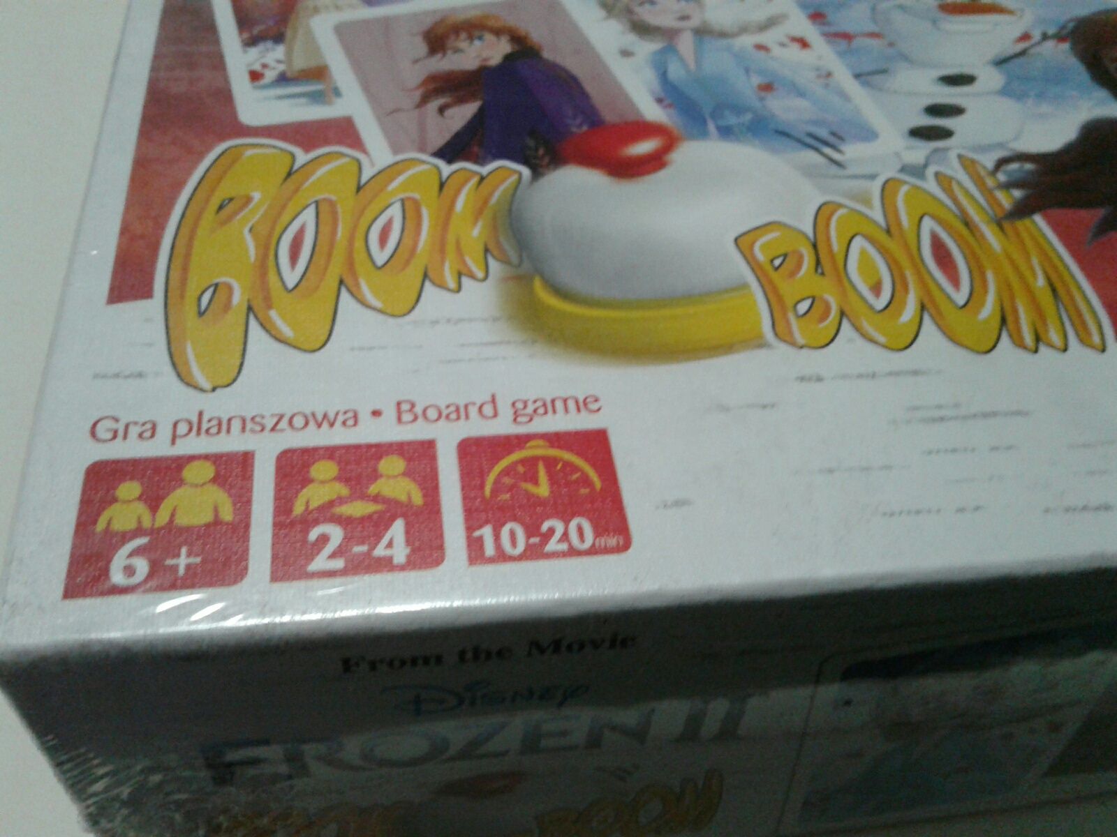 Boom Boom Frozen II - boardgame cu sonerie ptr copii  6+, nou, sigilat
