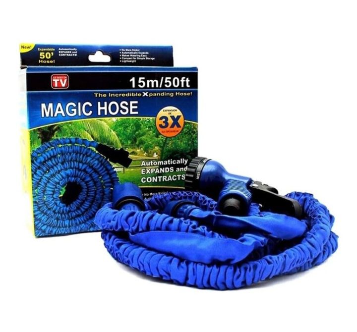 Шланг садовый Magic Hose для полива растягивающийся. Шланг для полива