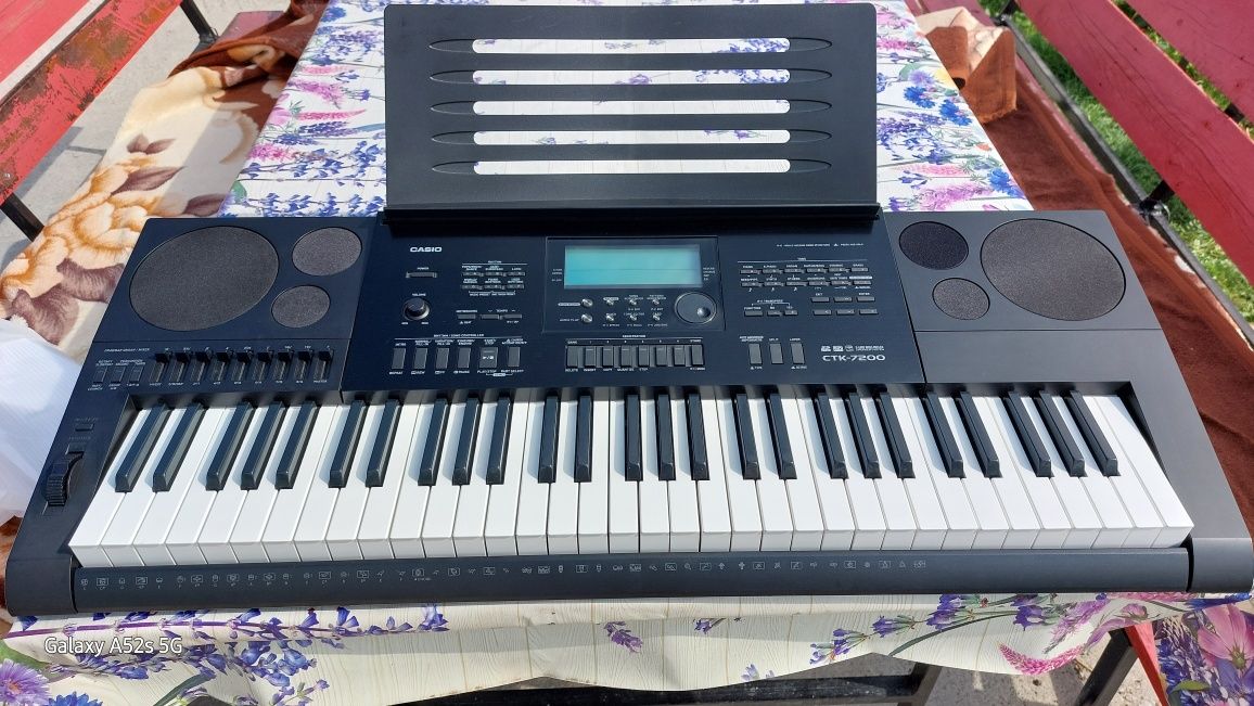 Orga Pian Casio CTK7200