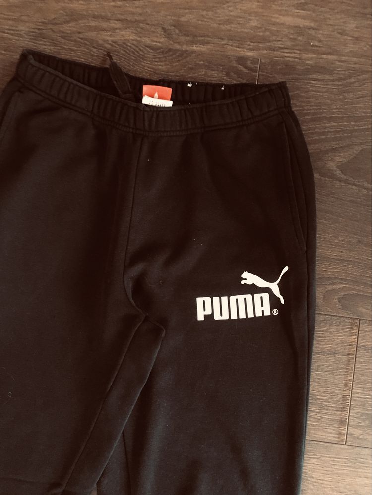 Pantaloni trening Puma bumbac Talie 35 cu elastic Lungime 105cm