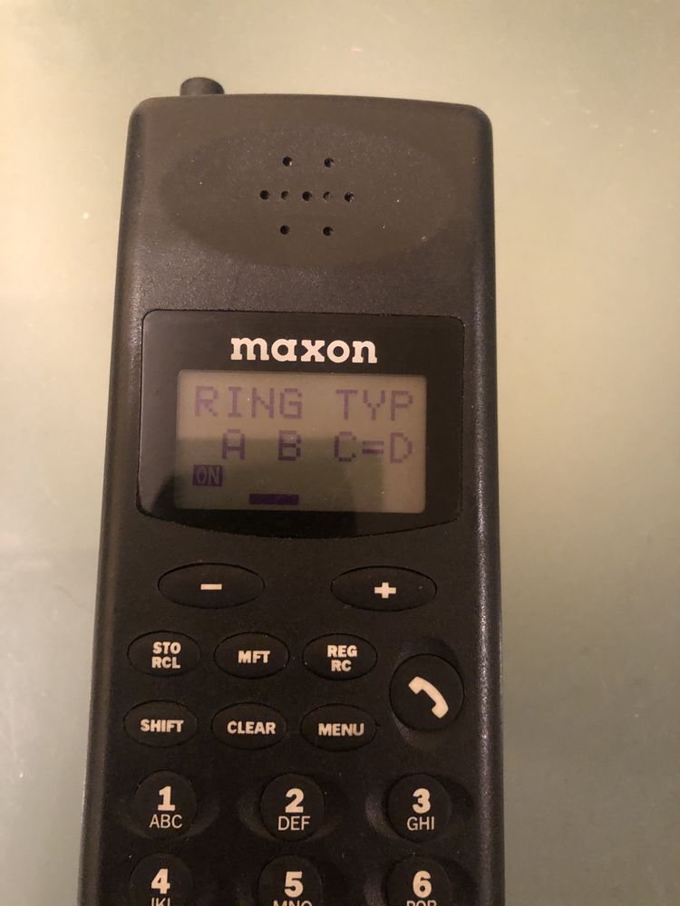 Telefon de colecție Maxon HP 900 foarte rar