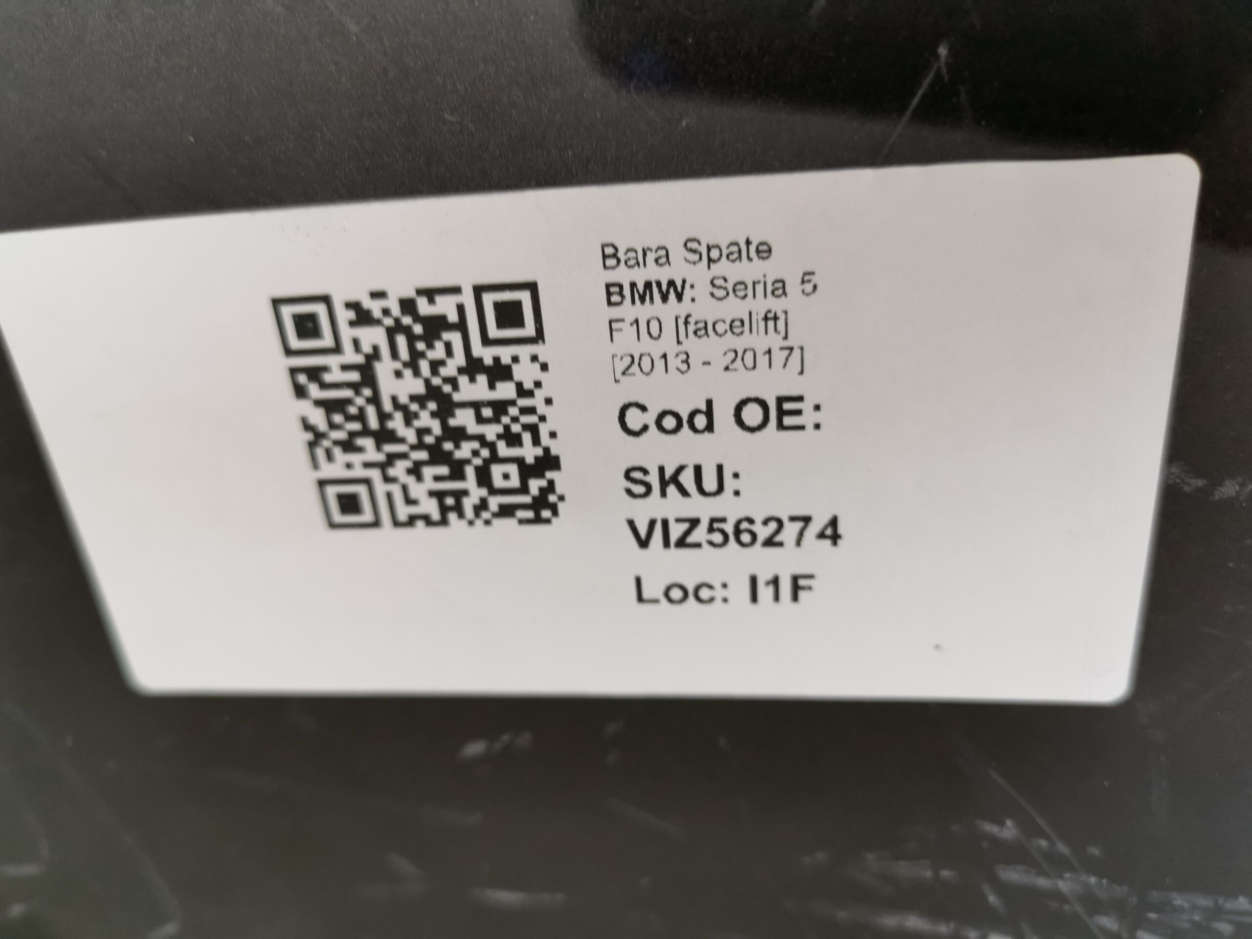 Задна броня БМВ Серия 5 Ф10 / BMW Seria 5 F10 [фейслифт] Оригинална, в