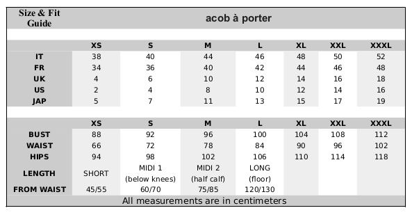 Rochie Acob à Porter XL