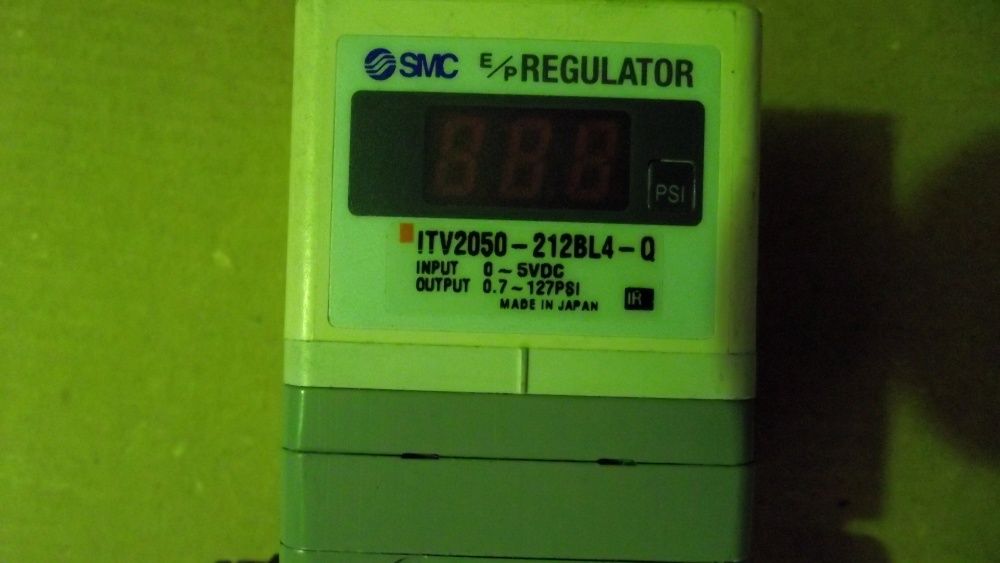 Regulator electro-pneumatic