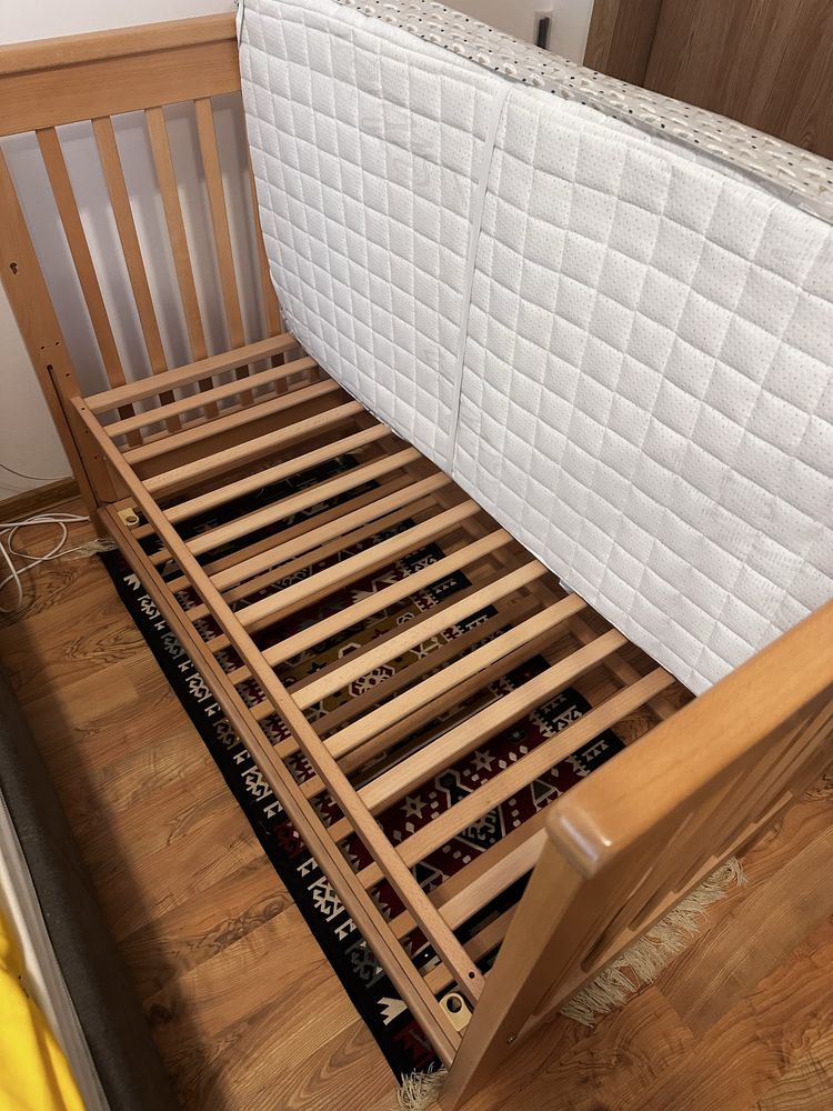 Patut co sleeper lemn