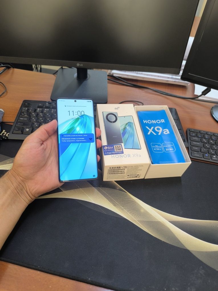 Honor X9a 6/128gb(2025) ideal ochilmagan usta kurmagan aybi y