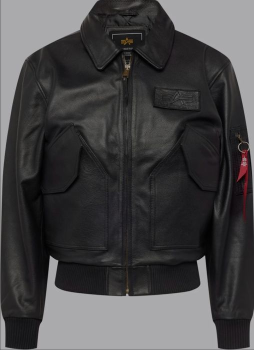 Geaca piele Alpha Industries
