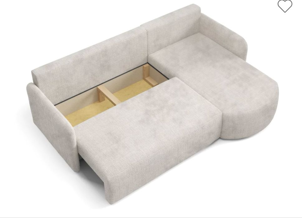 Диван ъглов, нов току що сглобен