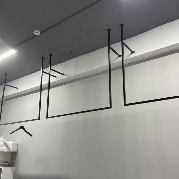 Рейлы, оборудование для бутика,  примерочная