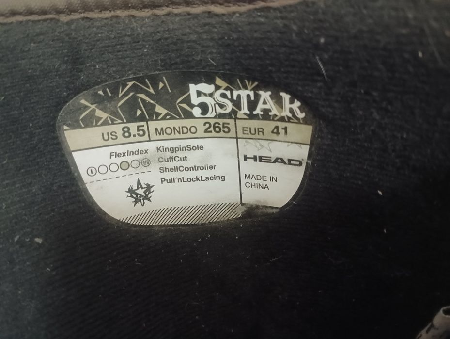 Сноуборд обувки 41 номер HEAD snowboard