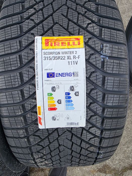 Anvelope noi iarna Pirelli Runflat 275/40R22 315/35R22 BMW X7 sau XM