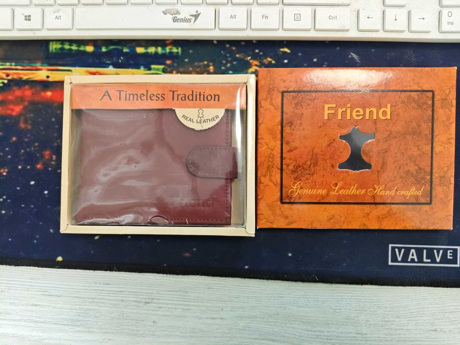 Мужское портмоне из натуральной кожи