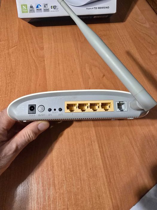 Wi-fi Модем роутер TP-LINK  TD-W8951ND интернет маршрутизатор