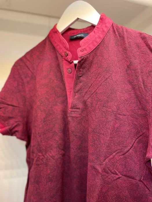 Tricou Polo/Polo T-Shirt, LC Waikiki, Marimea M, Rosu/Bordo, Slim Fit