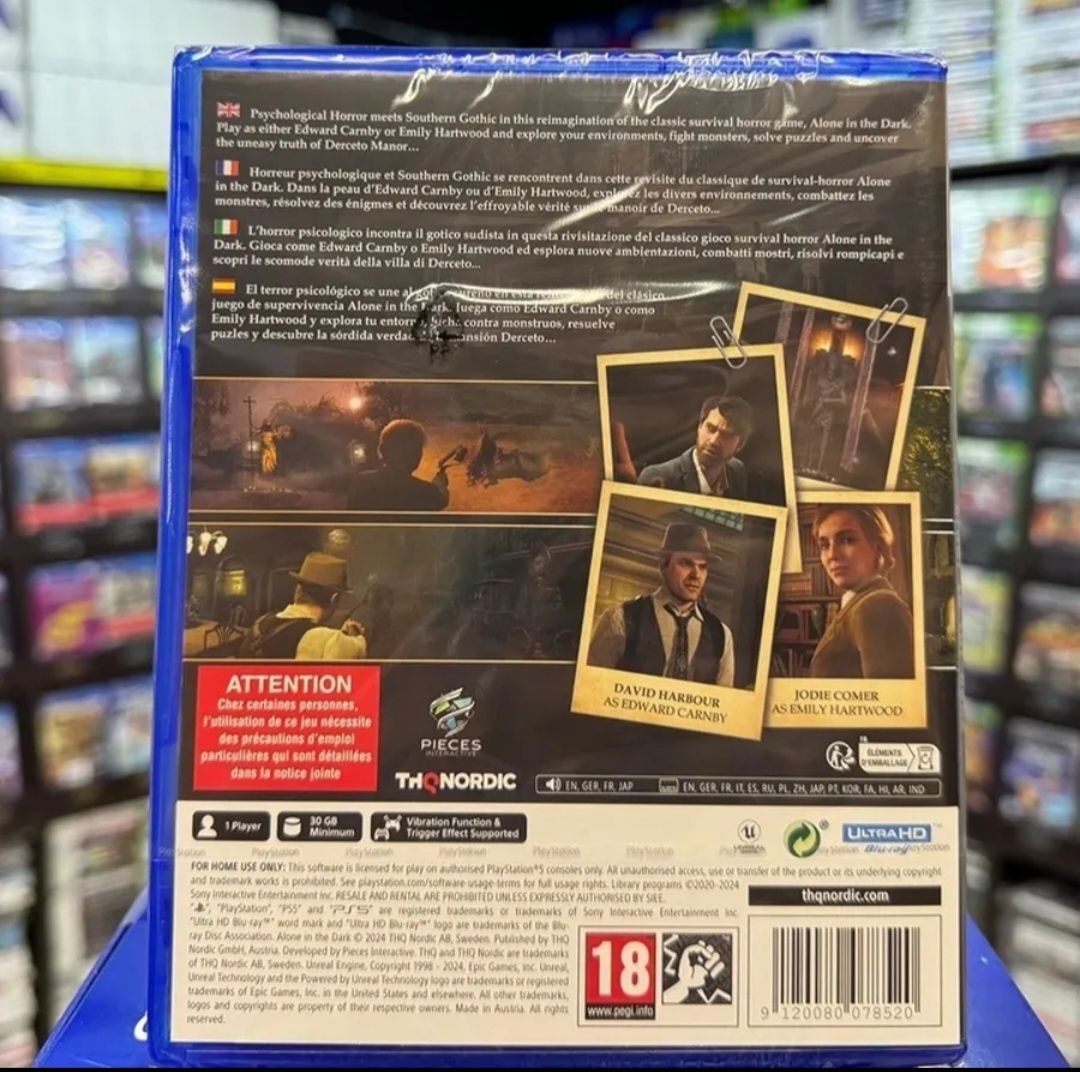 Игра Alone in the Dark для PS5