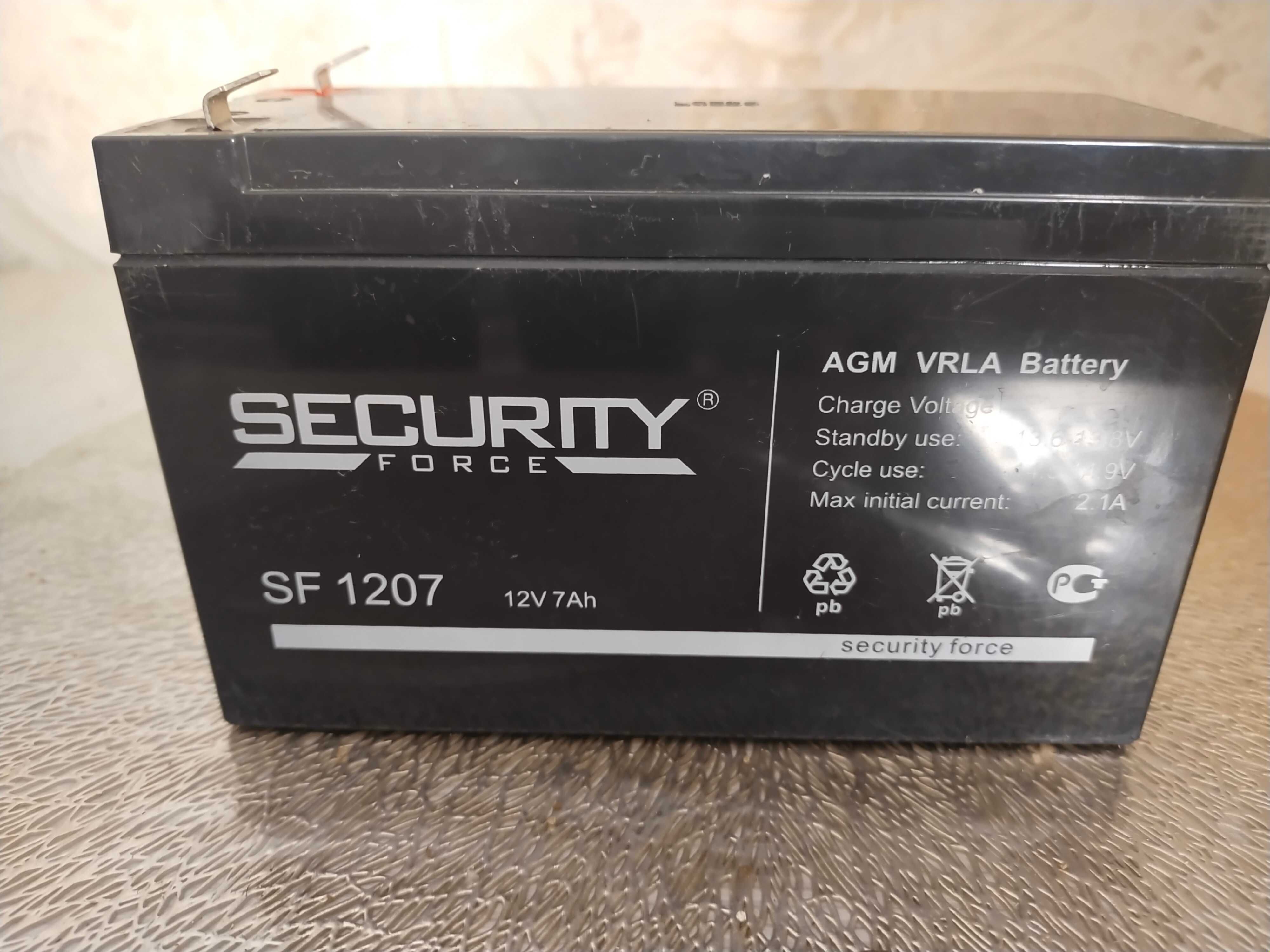 Аккумулятор для мотоцикла SEKURITY FORCE S