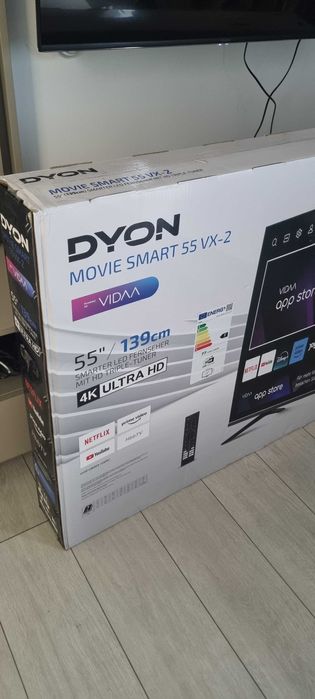 Tv nou 55"  139cm