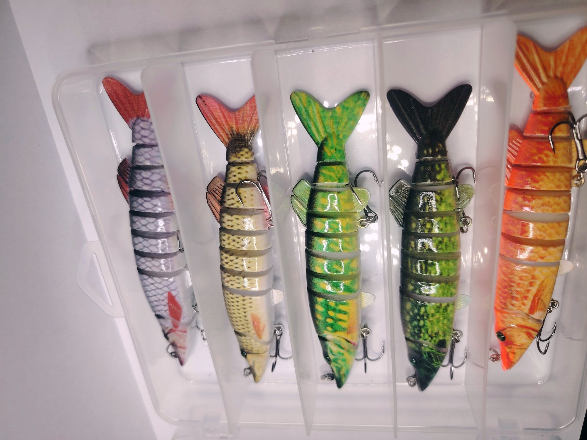 Комплект от 5 примамки за щука, , Fishingbox,
