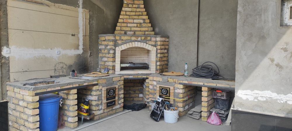 Mangal, barbekyu, yozgi oshxona, ochoq, letni kuxniya