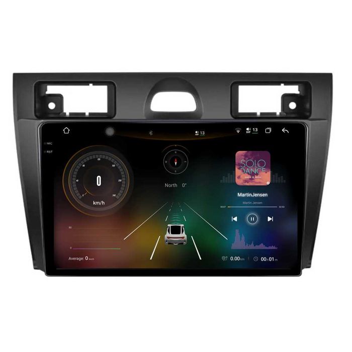 Navigatie Dedicata Ford Fiesta (2006-2011), 9Inch, Bluetooth, CarPlay