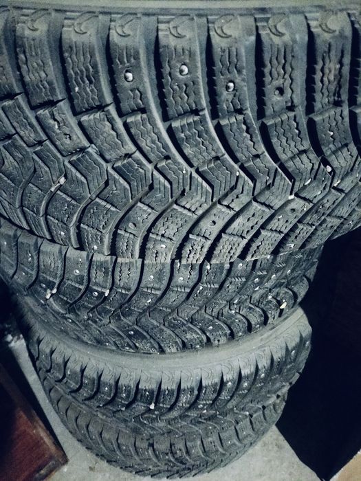 MICHELIN шипованные шины бу 18раз