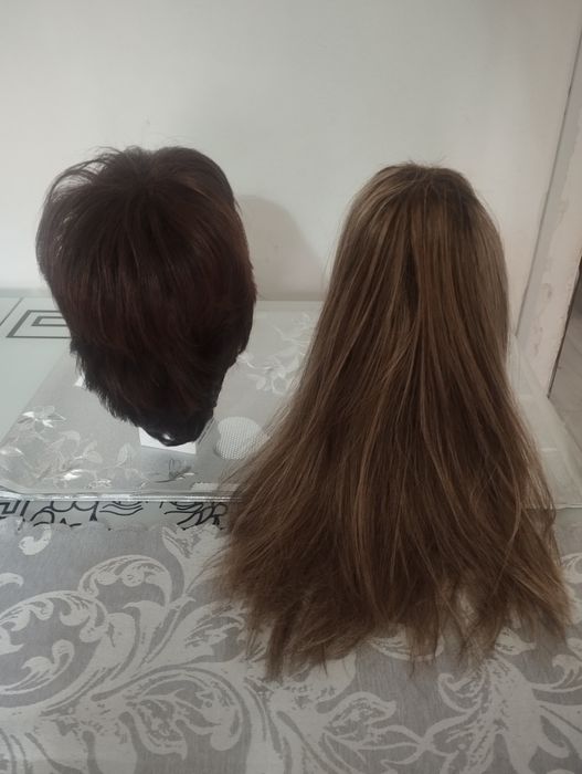 2 Peruci Din Păr Natural