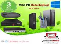 Minipc-uri Dell, Hp, Lenovo, Fujitsu Video UHD 4K, i5-i7 Gen 8 8-32GB