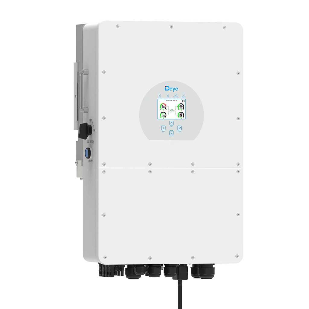 Трифазен високоволтов хибриден инвертор Deye 10KW, SUN-10K-SG01HP3-EU