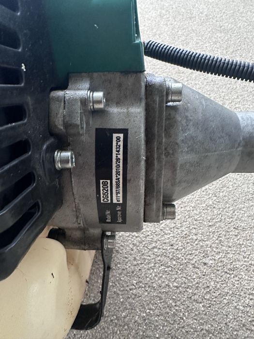 Motocoasa pe benzina, Grunman CG520B, 2 timpi, 1.4 kW, 1.9 CP