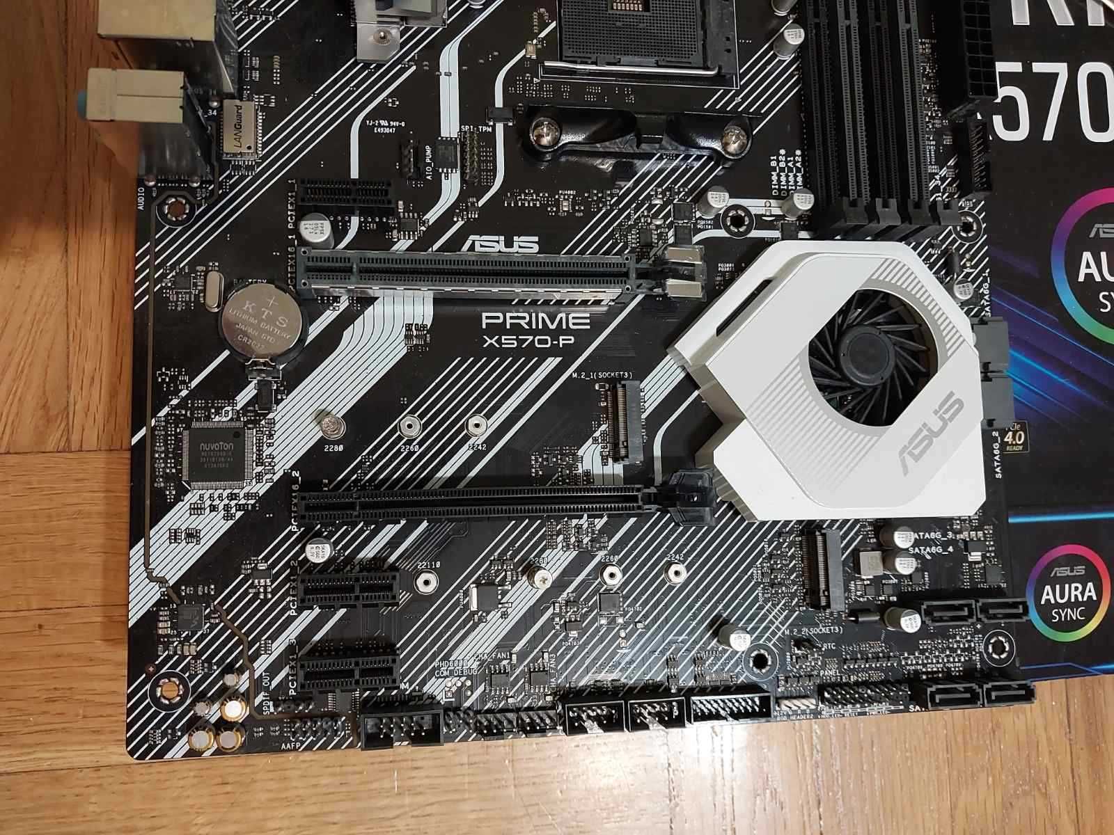 AMD Ryzen 7 5800X + Asus Prime X570-P