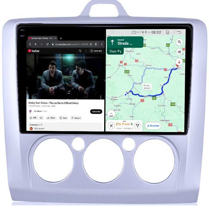 Navigatie Ford Focus 2 2004-2011, Android 14, 9INCH, 4GB RAM/64GB ROM