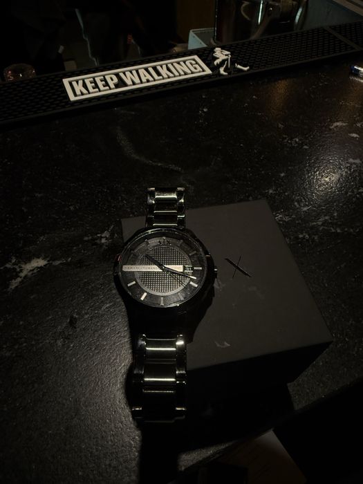 Armani Еxchange часовник watch черен black