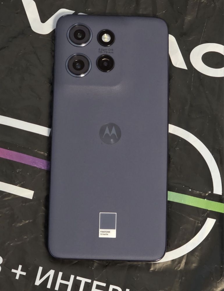 КАТО НОВ 256GB Motorola Edge 50 Neo Vivacom Гаранция 2025 Grisaille