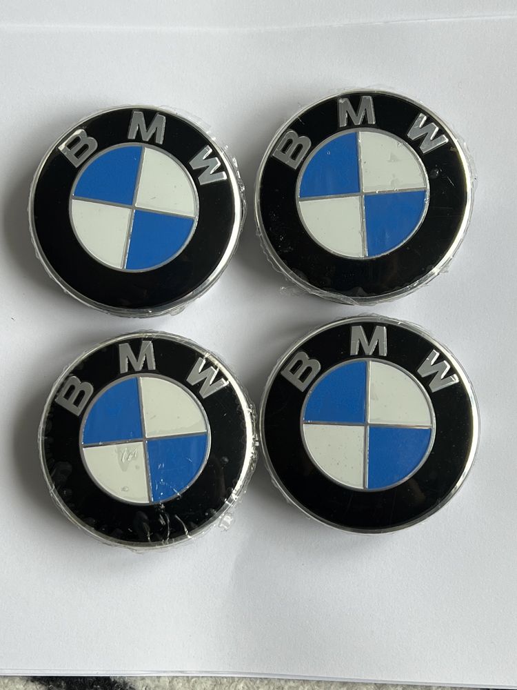 Capace roti/jante bmw 68 mm emblema bmw