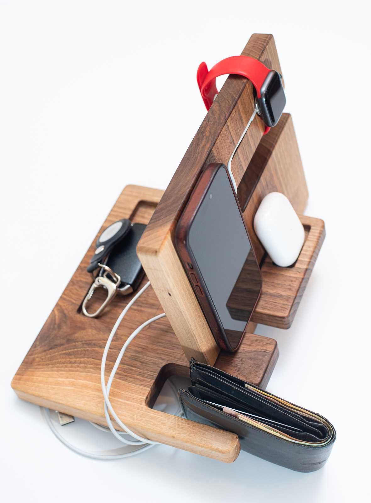 Suport multifuncțional pentru telefon, ceas/accesorii - Design Nexus