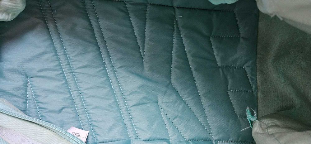 Rucsac Nike cu logo, Verde smarald, turquoise, material textil