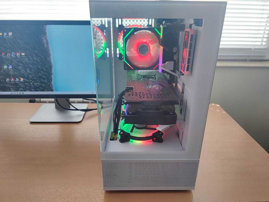 Геймърски компютър, Ryzen 8400f, Rtx 3070, 32gb DDR5, 1tb Nvme, 750W