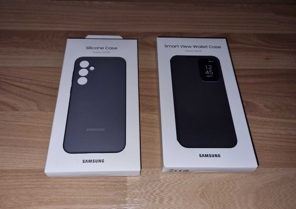 Husa Samsung Silicone Case Galaxy S23 FE/Smart view wallet case S23 FE