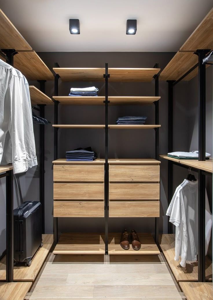 Garderob, shkaf loft. Гардероб шкаф стеллаж лофт