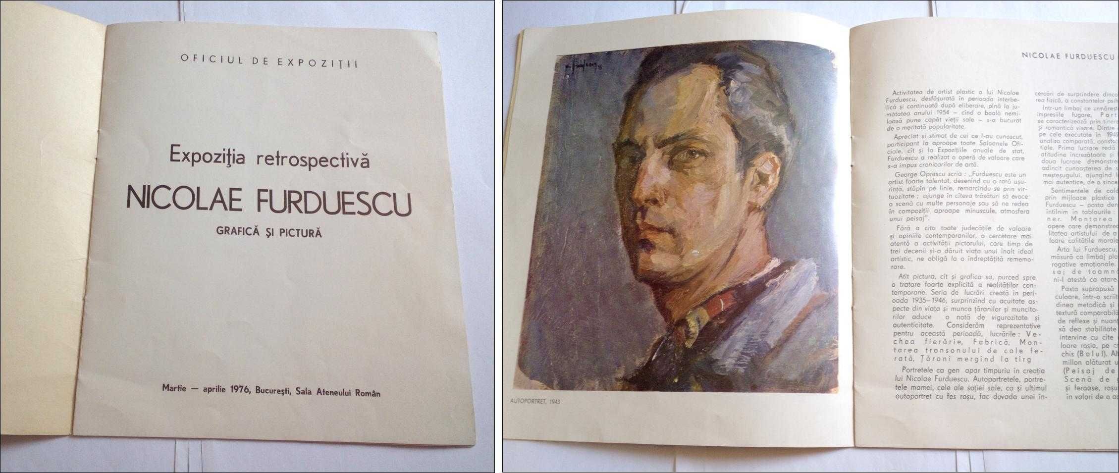 Expozitia retrospectiva Nicolae Furduescu - Grafica si pictura - 1976